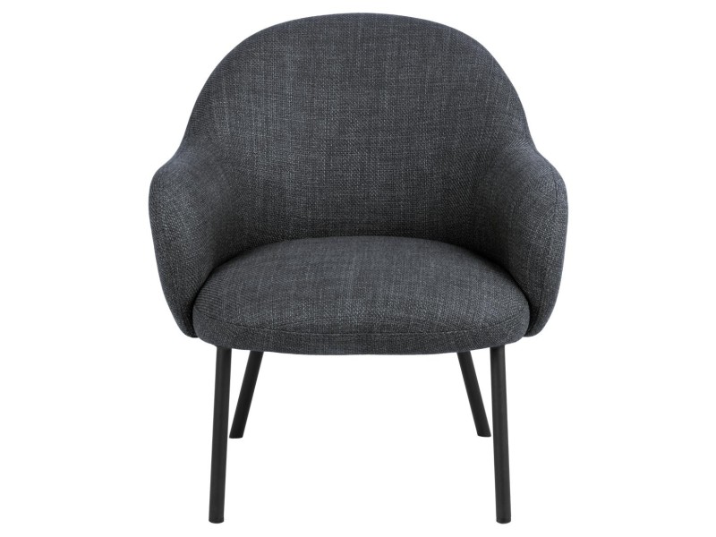 Fotel Spencer szary ciemny Basel 19 - ACTONA